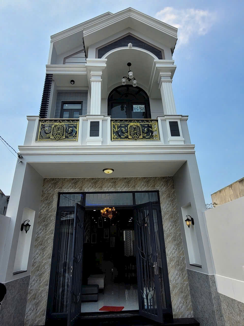 Nhà hẻm ấp Rừng Sến, Mỹ Hạnh Bắc, Đức Hòa, Long An dt dt 112,5m2 1 lầu 3pn 3wc giá 2,79 tỷ Nhà hẻm ấp Rừng Sến, Mỹ Hạnh Bắc, Đức Hòa, Long An dt dt 112,5m2 1 lầu 3pn 3wc giá 2,79 tỷ