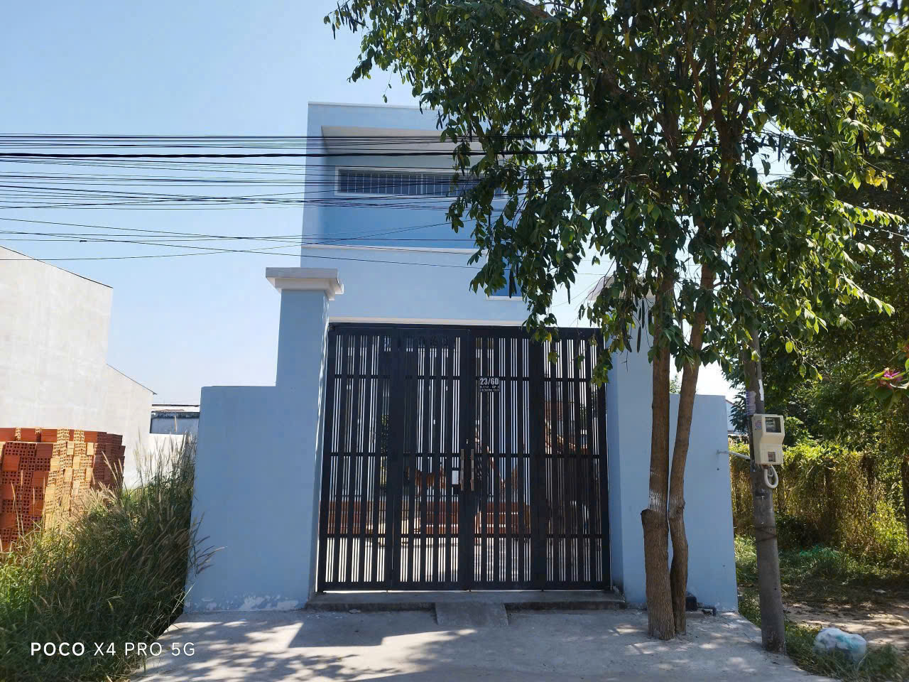 Nhà 2 xẹt hẻm Tỉnh Lộ 15, ấp 3, xã Tân Thạnh Đông, Củ Chi dt 150m2 1 lầu 3pn 2wc giá 2,8 tỷ 