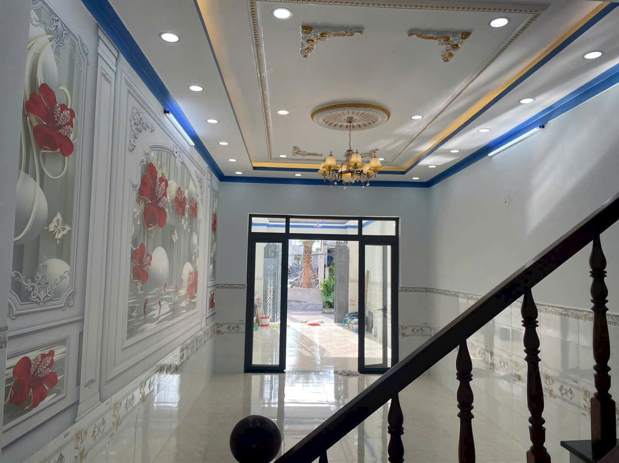 Nhà mặt tiền đường nhựa ấp Bình Tả, xã Đức Hòa Hạ dt 132 m2 1 lầu 3pn 2wc giá 2,55 tỷ Nhà mặt tiền đường nhựa ấp Bình Tả, xã Đức Hòa Hạ dt 132 m2 1 lầu 3pn 2wc giá 2,55 tỷ