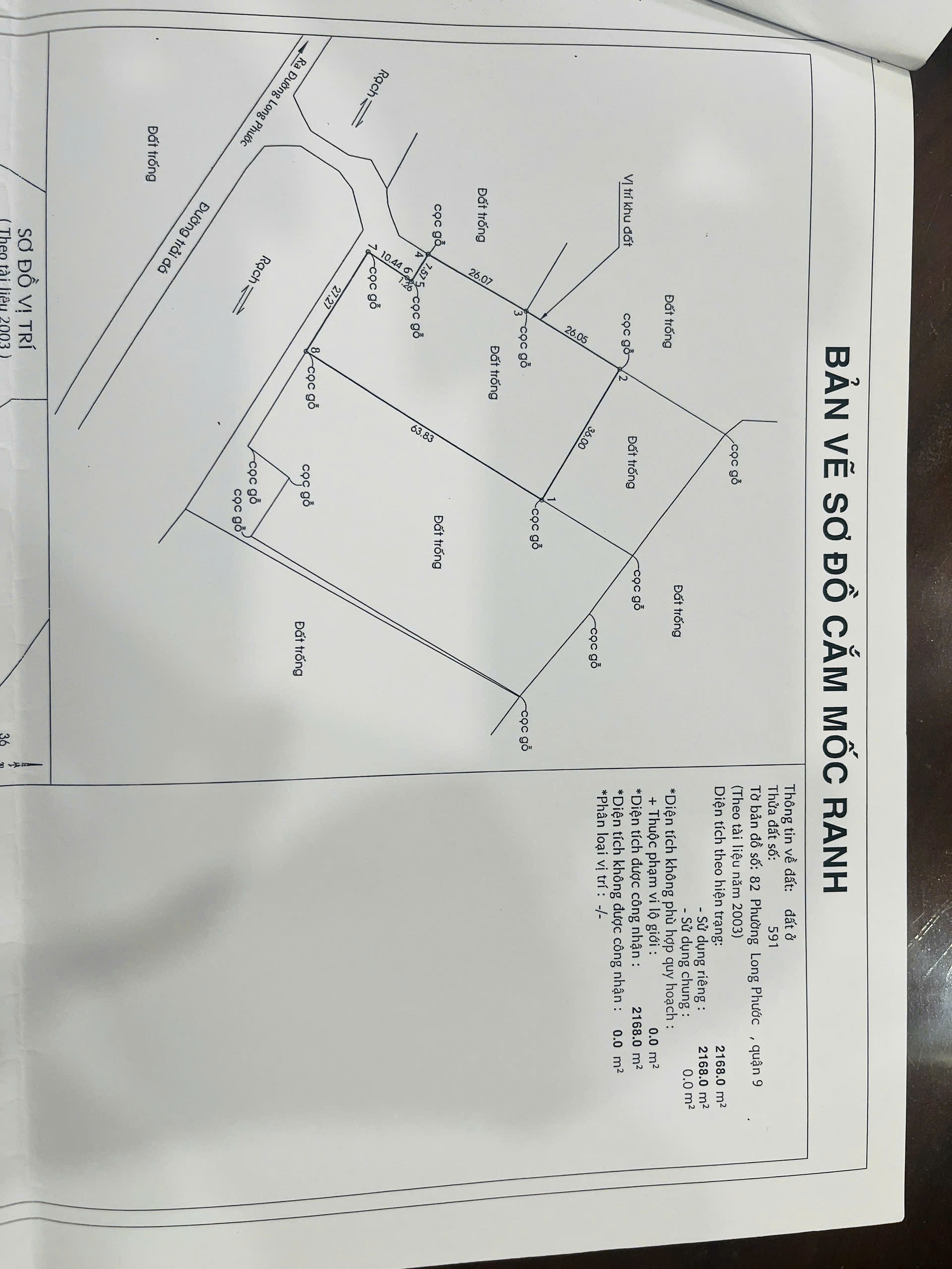 Bán đất view Rạch Gần Sông Đồng Nai p. Long Phước Quận 9 giá 64,5 tỷ