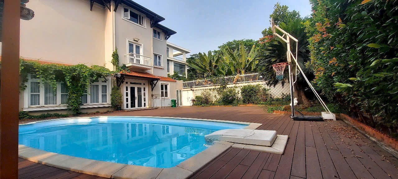 Bán biệt thự hồ bơi đường 87A  Thạnh Mỹ Lợi Tp Thủ Đức giá 95 tỷ