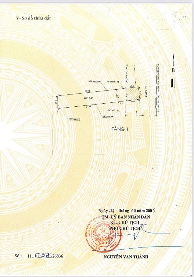 Bán đất mặt tiền Hoàng Hữu Nam Tân Phú Quận 9 giá 36 tỷ