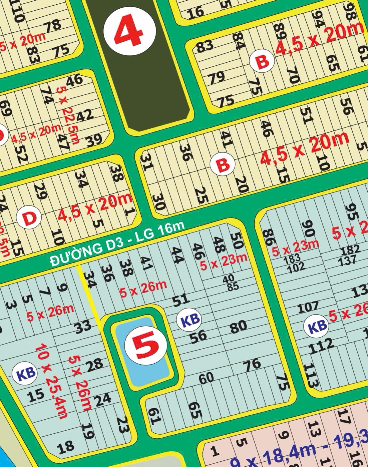 Bán đất mặt tiền đường D3 Phước Long B Quận 9 cũ giá 12,6 tỷ