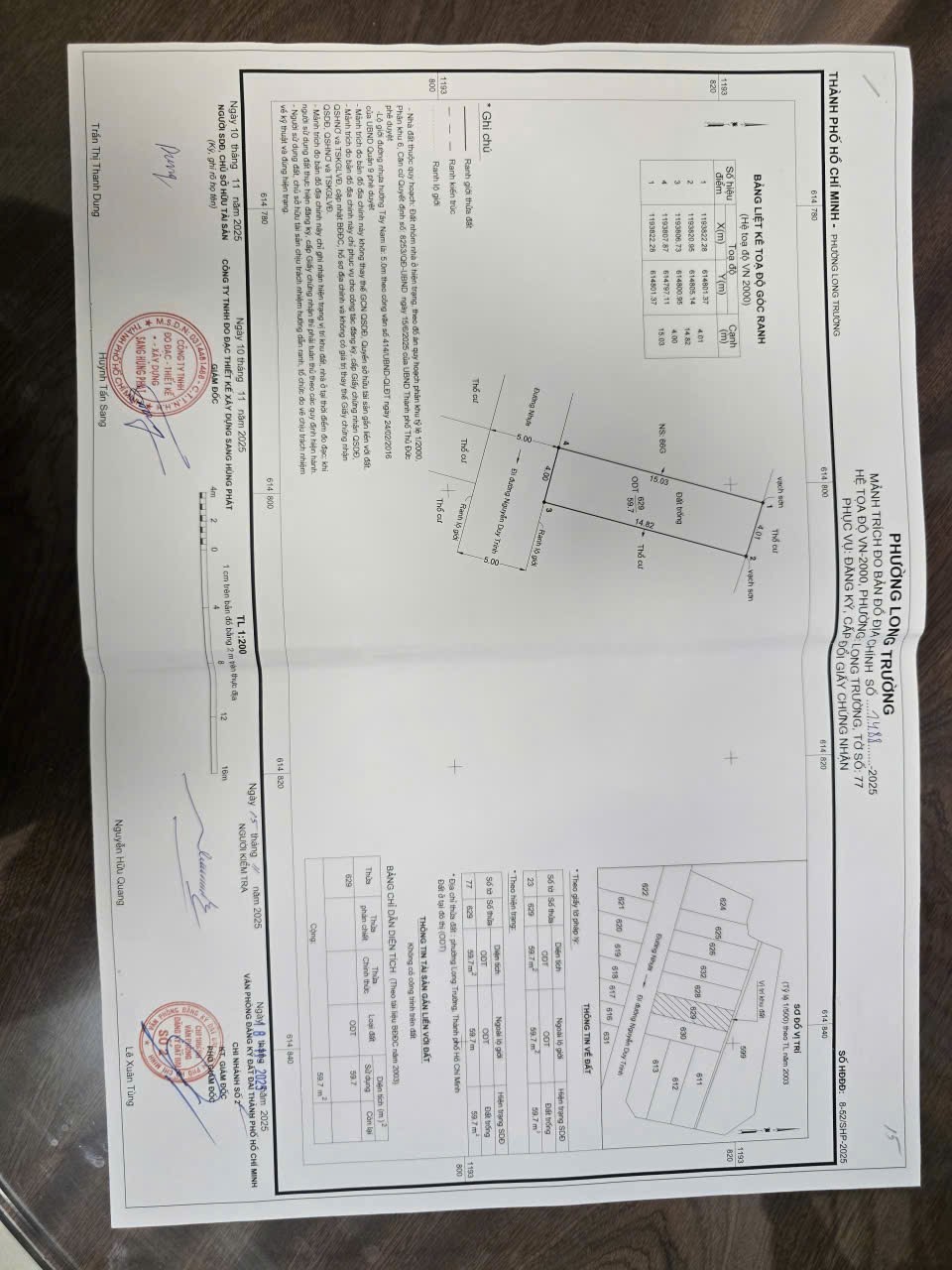 Bán đất hẻm xe hơi đường 963 Phú Hữu Quận 9 cũ giá 4,95 tỷ