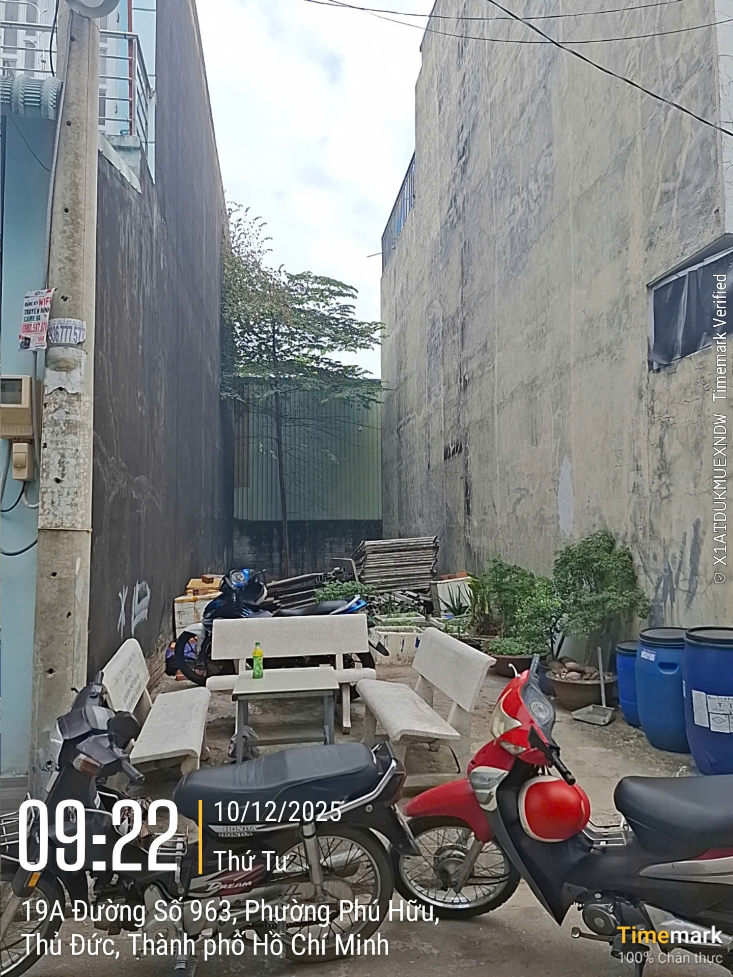 Bán đất hẻm xe hơi đường 963 Phú Hữu Quận 9 cũ giá 4,95 tỷ