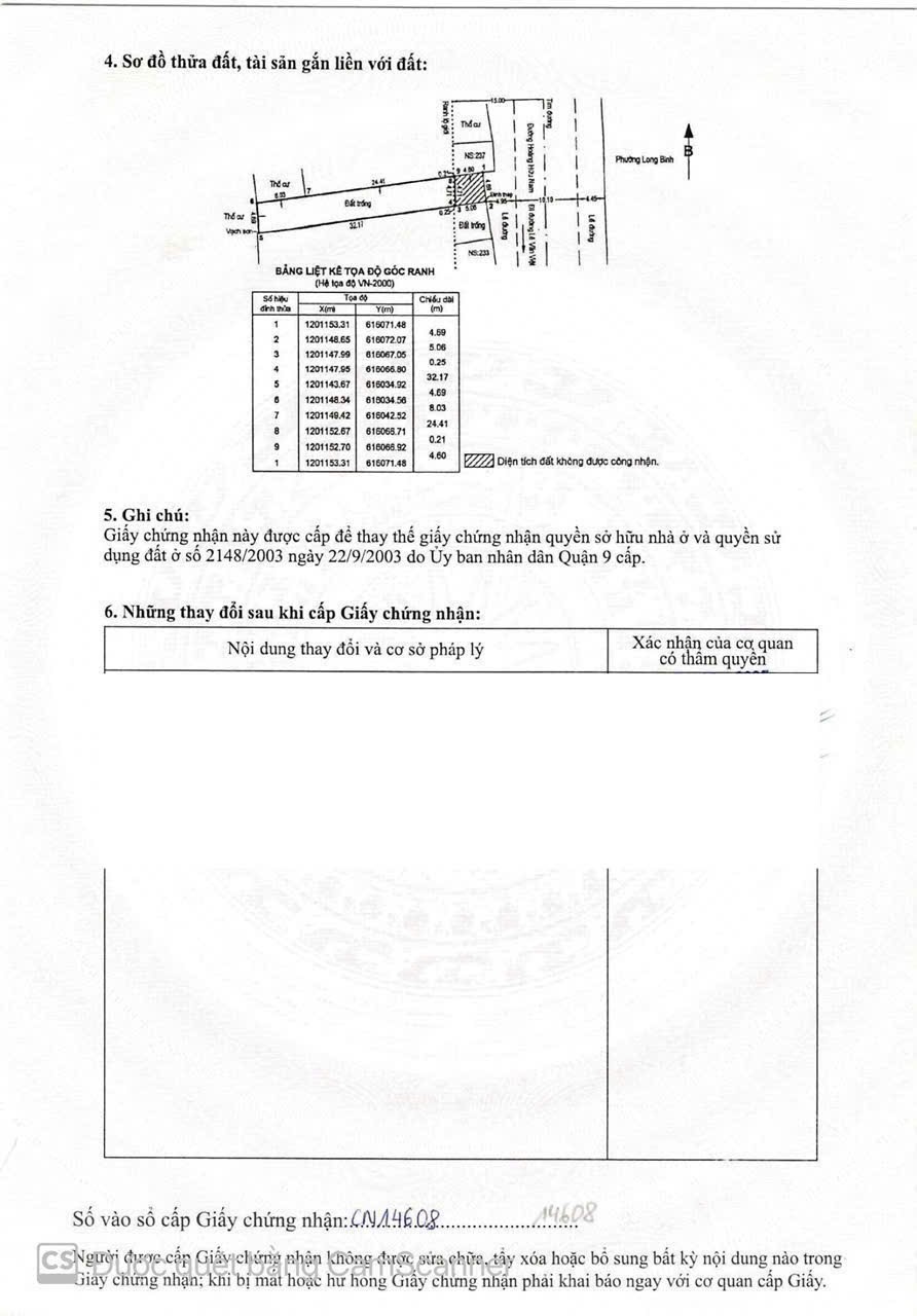 Bán đất mặt tiền Hoàng Hữu Nam Quận 9 cũ giá 46,6 tỷ