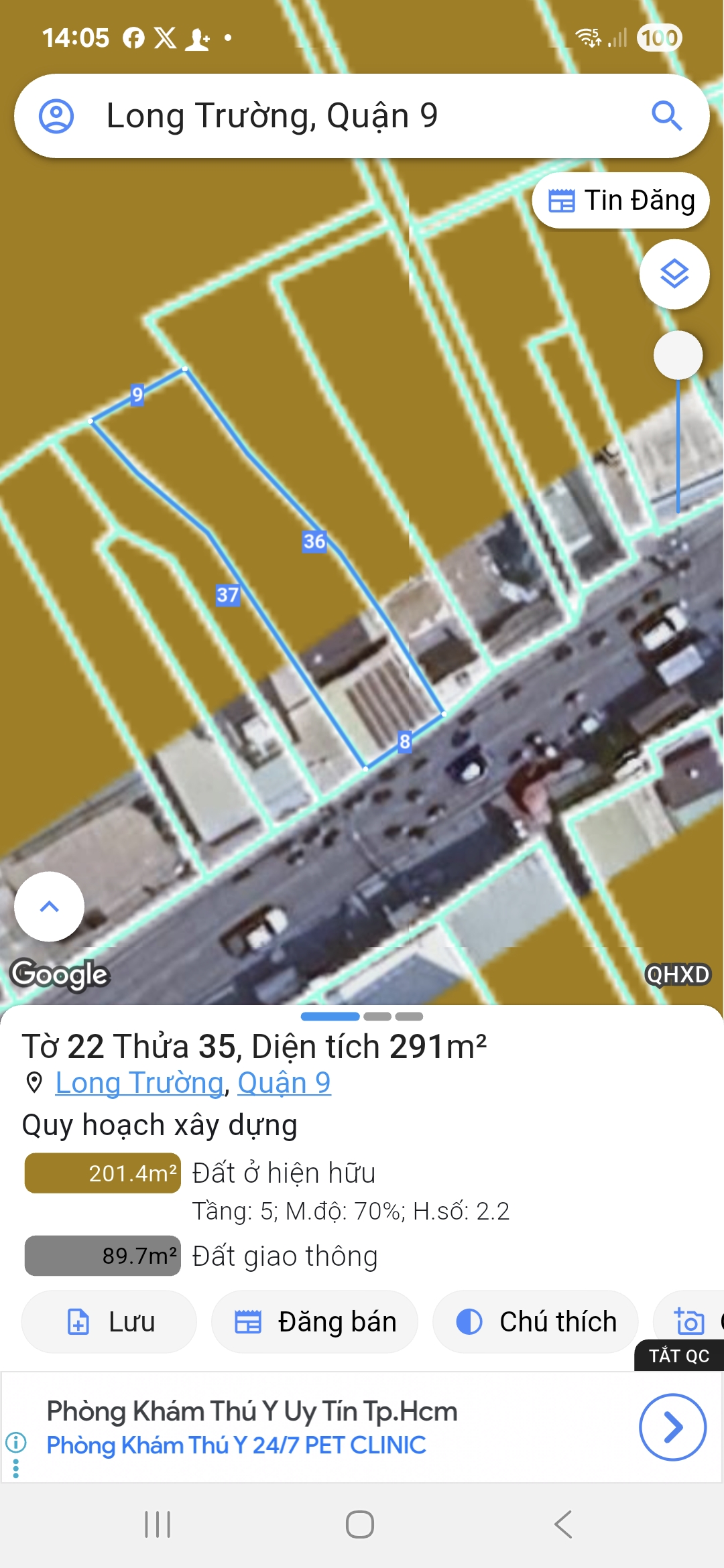 Bán đất mặt tiền Nguyễn Duy Trinh Quận 9 giá 27 tỷ gần chợ Bán đất mặt tiền Nguyễn Duy Trinh Quận 9 giá 27 tỷ gần chợ