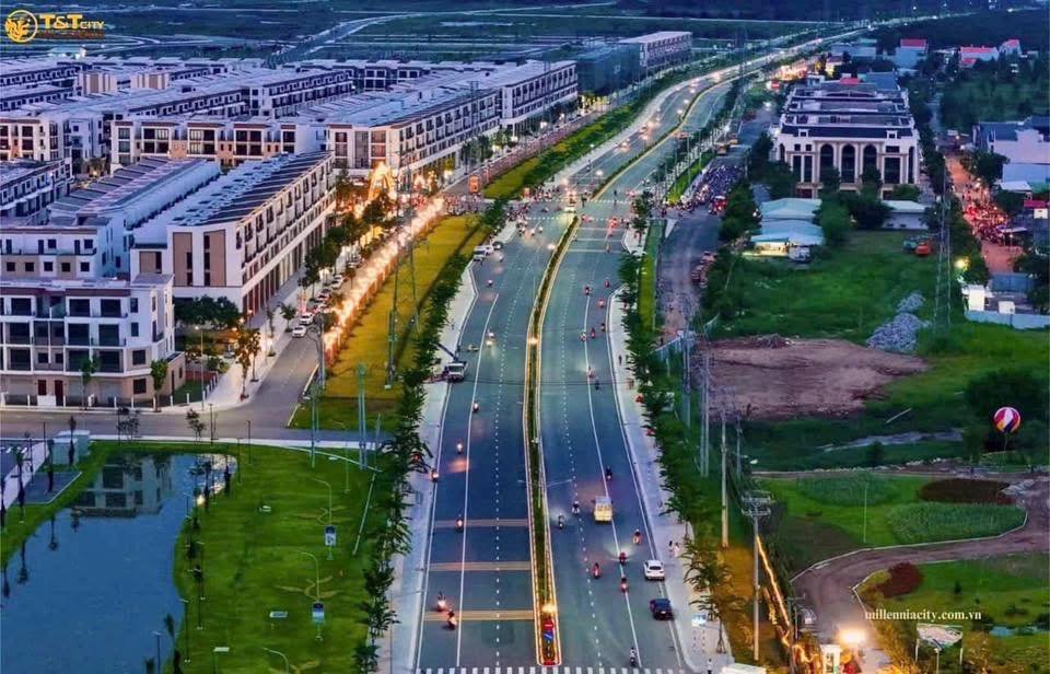 Dự án nhà phố, biệt thự, shophoues tại T&T City Millennia Long Hậu cơ hội vàng để lựa chọn đầu tư