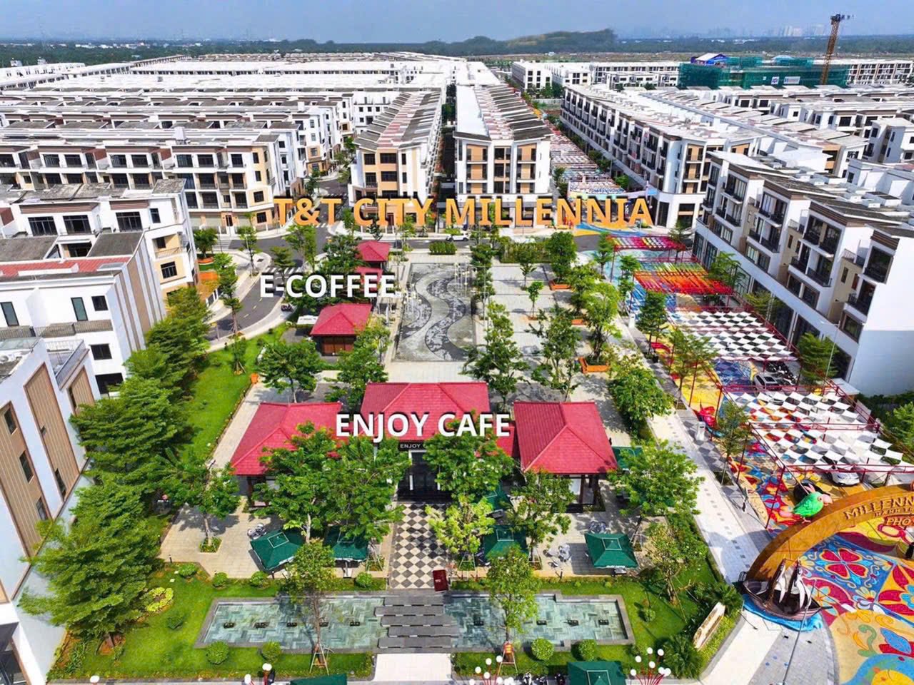 NHÀ PHỐ XÂY SẴN – GIÁ TỪ 5,3 TỶ | HỖ TRỢ VAY 80% tại dự án T&T City Millennia - Khu đô thị 260ha 