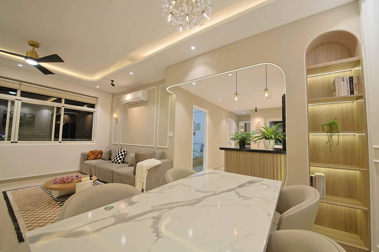 Cho thuê căn hộ cao cấp Cảnh Viên 1 nhà mới 100% 3PN, full nội thất