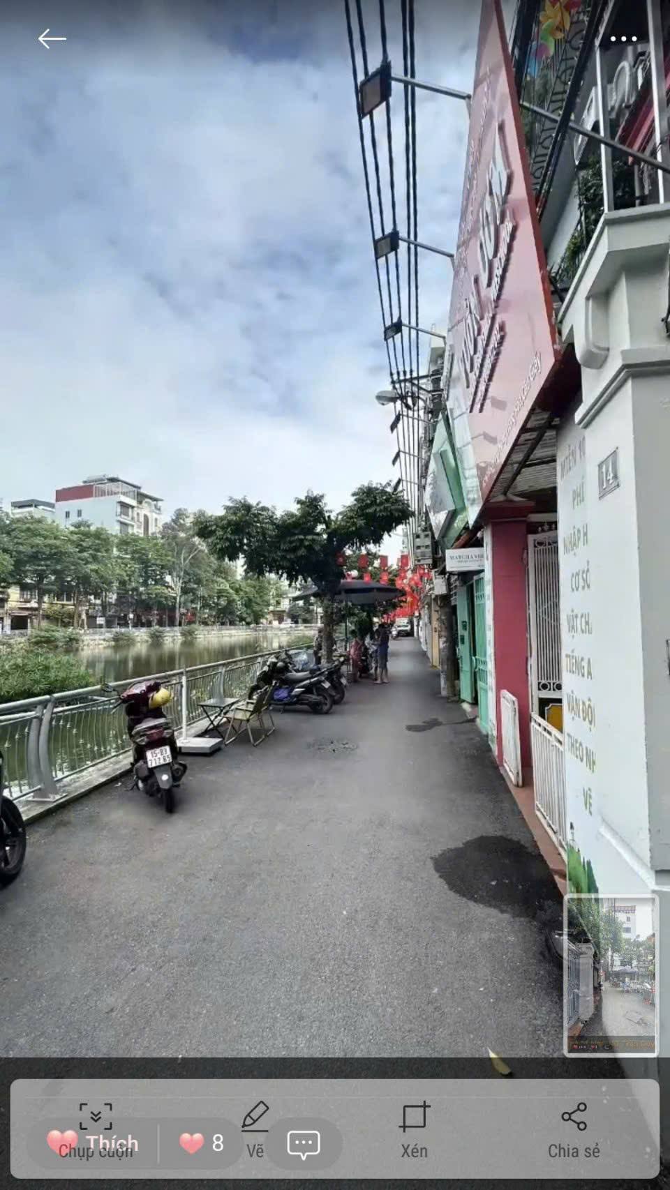 BÁN NHÀ 5 TẦNG MẶT HỒ TRUNG KÍNH TRẦN DUY HƯNG TRUNG HÒA. CẦU GIẤY   diện tích  90 m2 giá  35,5 tỷ 