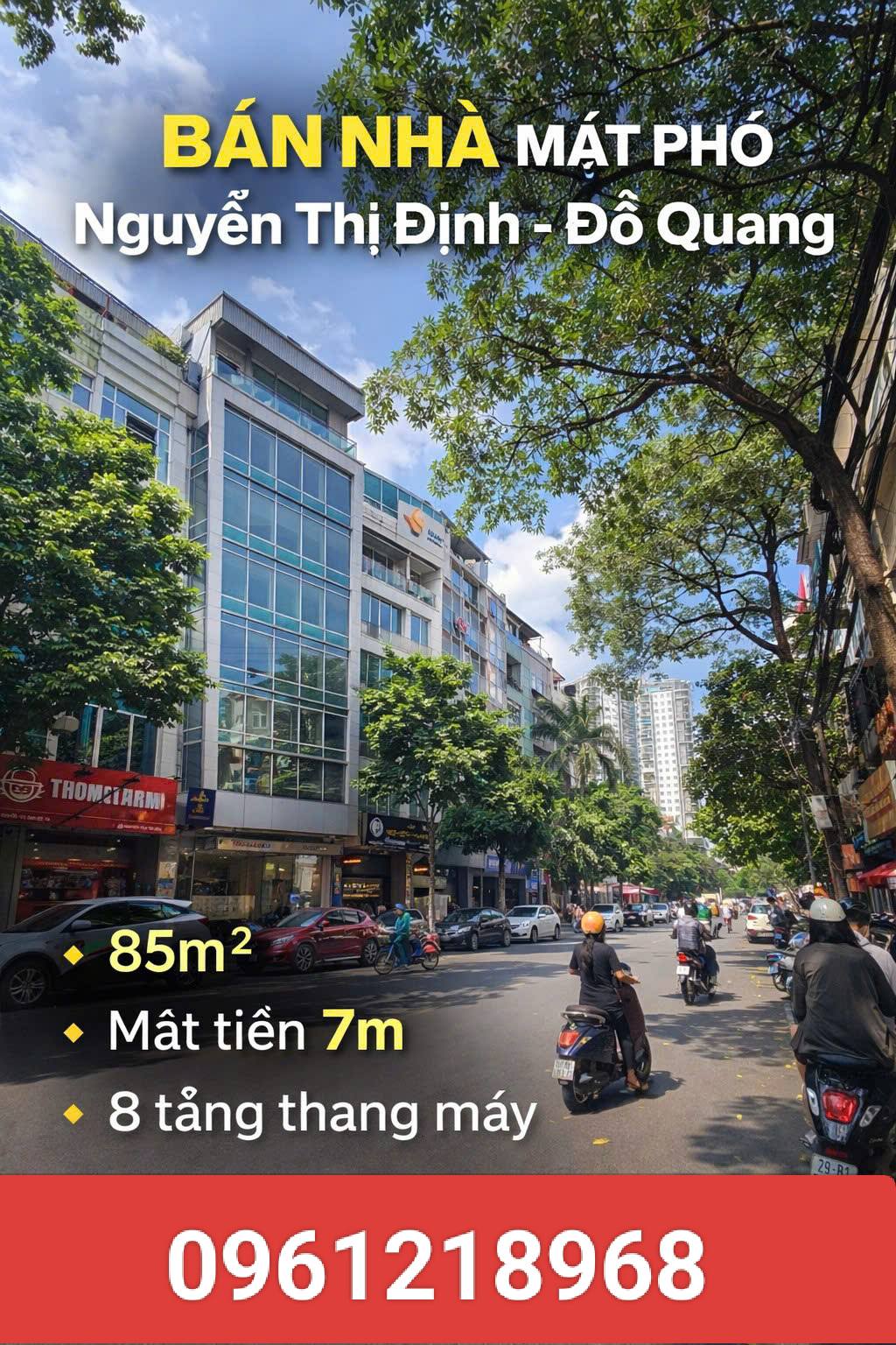 BÁN NHÀ MẶTTIỀN Phố DOÃN KẾ THIỆN.MAI dỊCH NGUYỄN KHẢ TRẠC. CẦU GIẤY DiệnTích 60 m2 x 7T giá 32 tỷ 