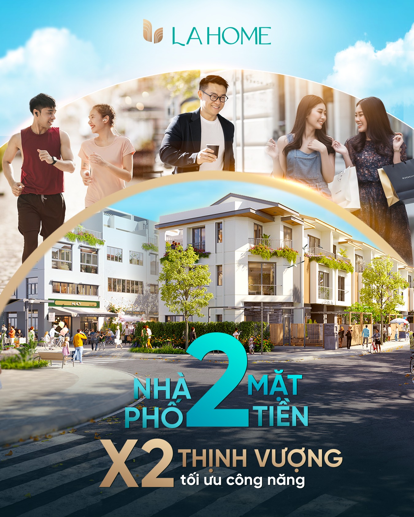 Nhà phố 2 mặt tiền, Chỉ trả trước 990 triệu nhận nhà, miễn phí QL, Chiết khấu 18%
Nhà phố 2 mặt tiền, Chỉ trả trước 990 triệu nhận nhà, miễn phí QL, Chiết khấu 18%