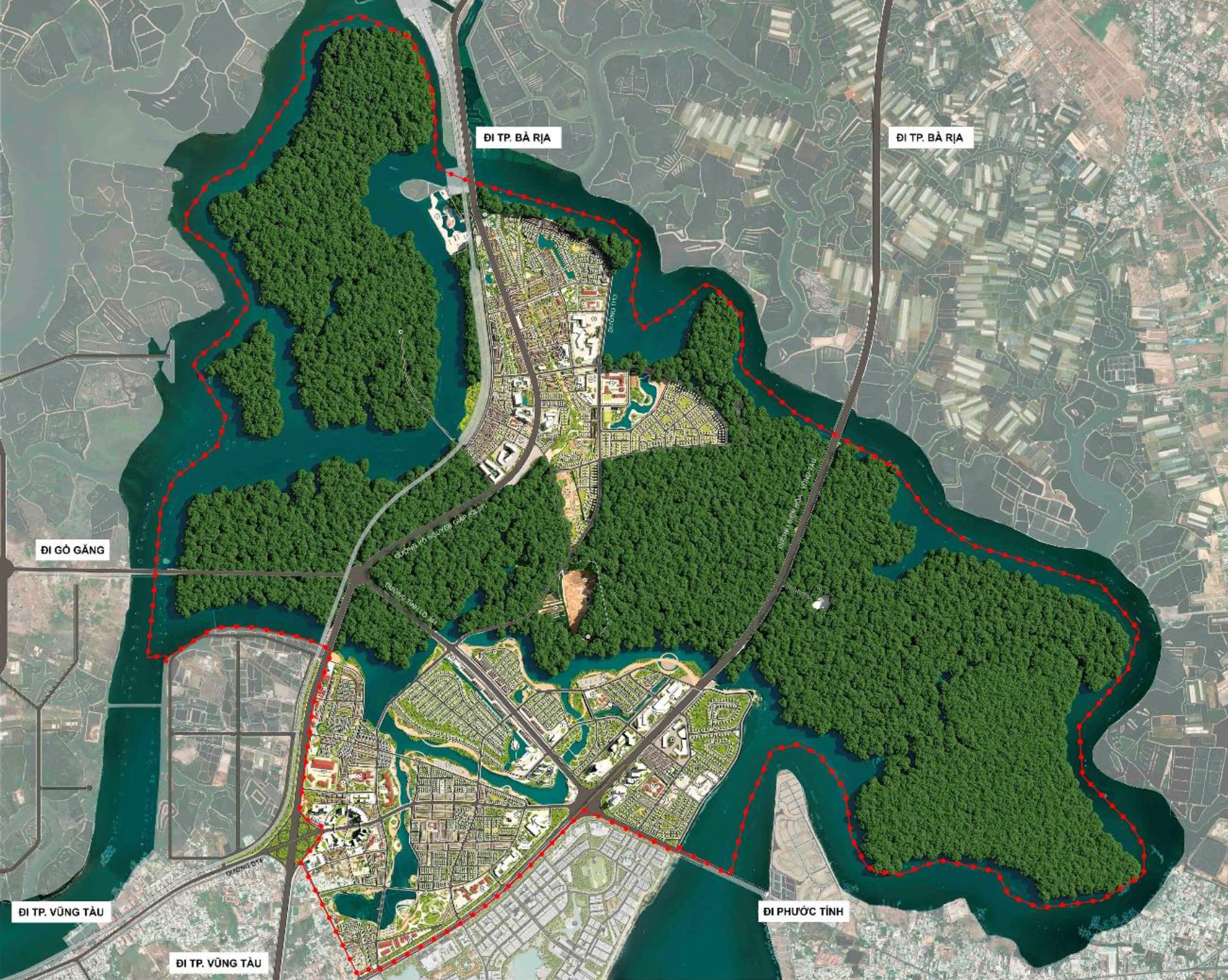 Chuyển nhượng dự án khu đô thị 19ha tại phường Vũng Tàu, pháp lý chuẩn, gần nhánh lên Cao tốc