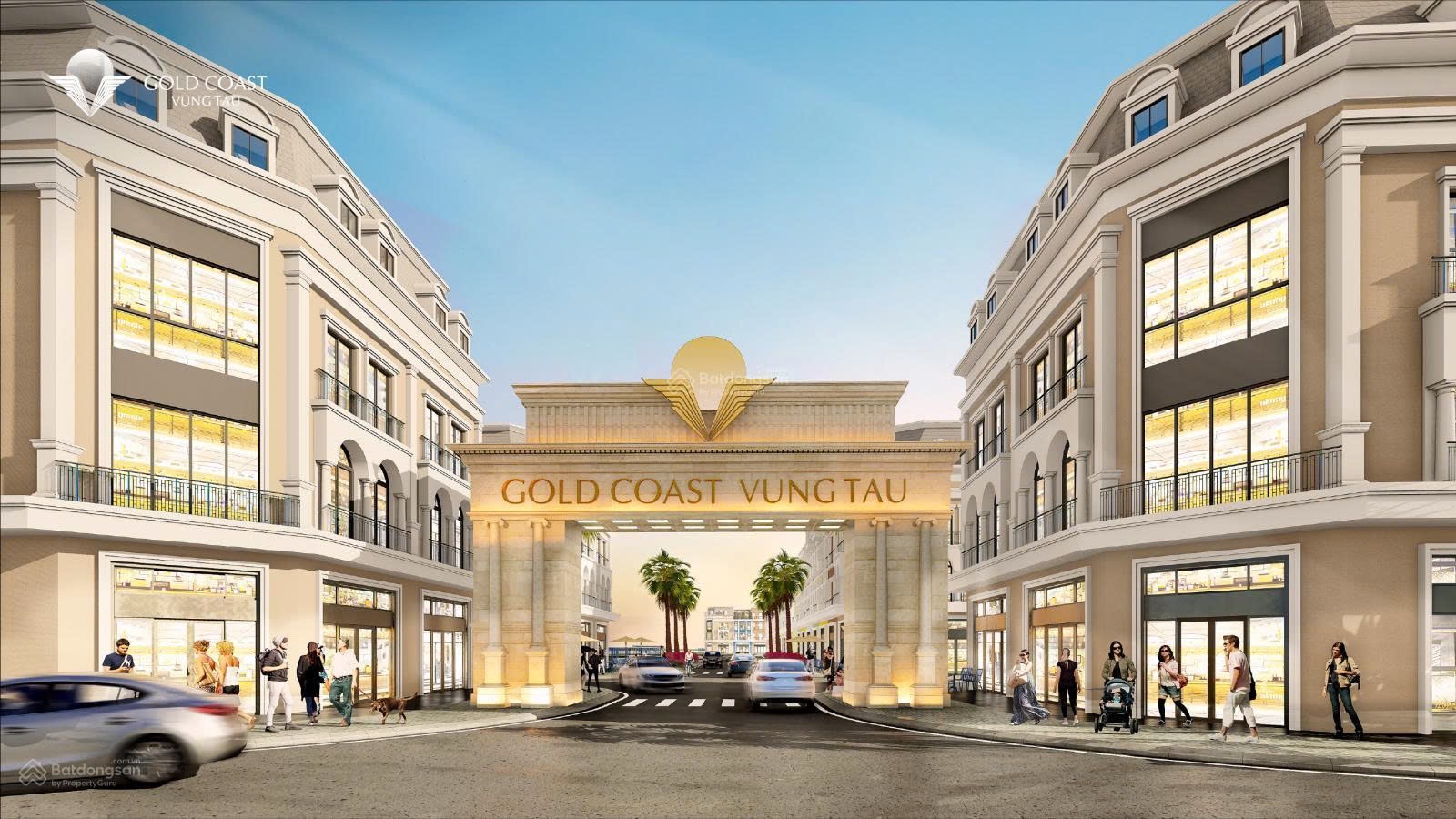 Shophouse, nhà phố thương mại tại gold coast vũng tàu, huyện long điền
