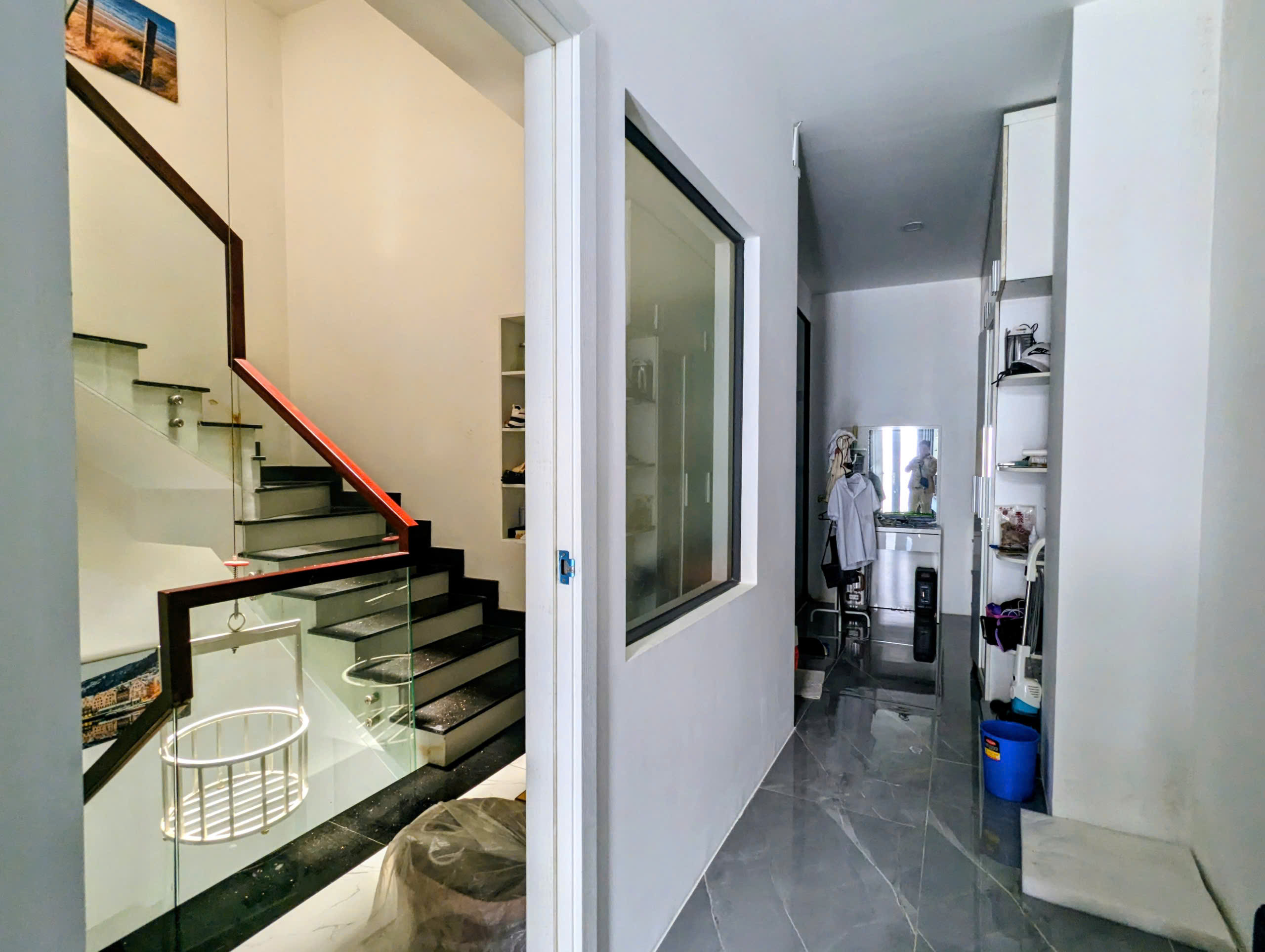 Nhà 4 tầng mới đẹp hẻm 6 m Tân Hưng quận 7. Ngang 4,8 m nở hậu, hơn 9 tỷ.