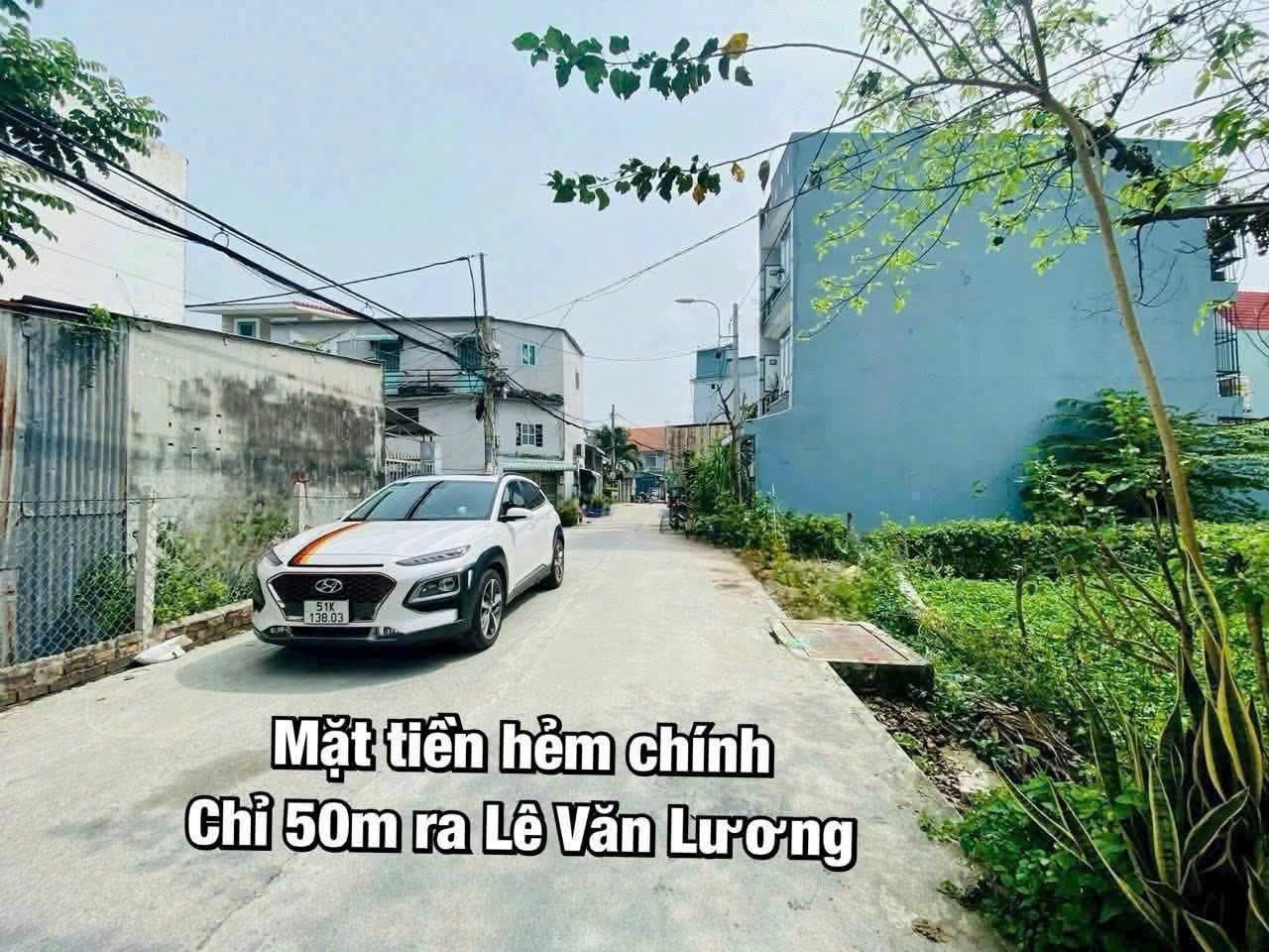 Đất Lê Văn Lương Nhà bè. 10*20= 200 m2 thổ cư hơn 6 tỷ.