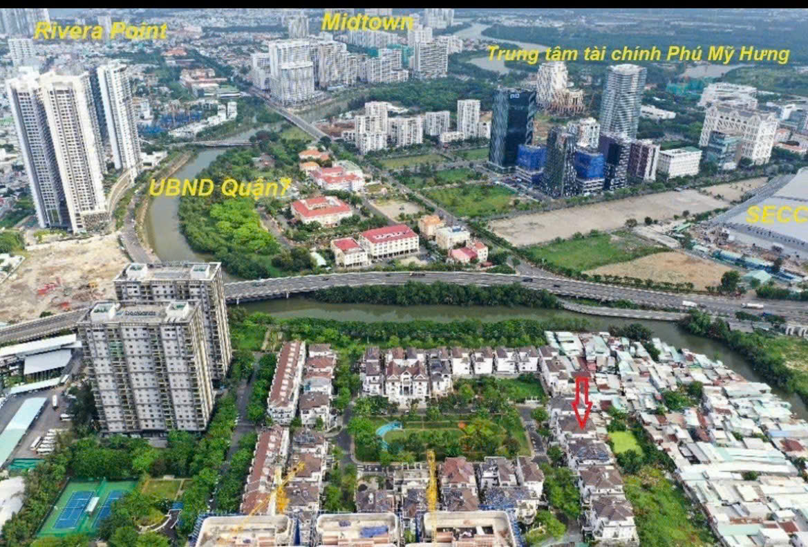 Biệt thự dự án Cityland Quận 7. 10*22, hầm và 4 tầng, 47 tỷ.