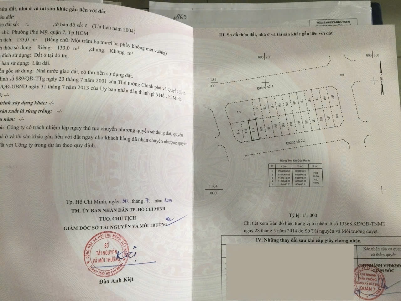 Đất đường số KDC Công ích Bellaza Quận 7. 7*19 chỉ 14,5 tỷ rất rẻ.