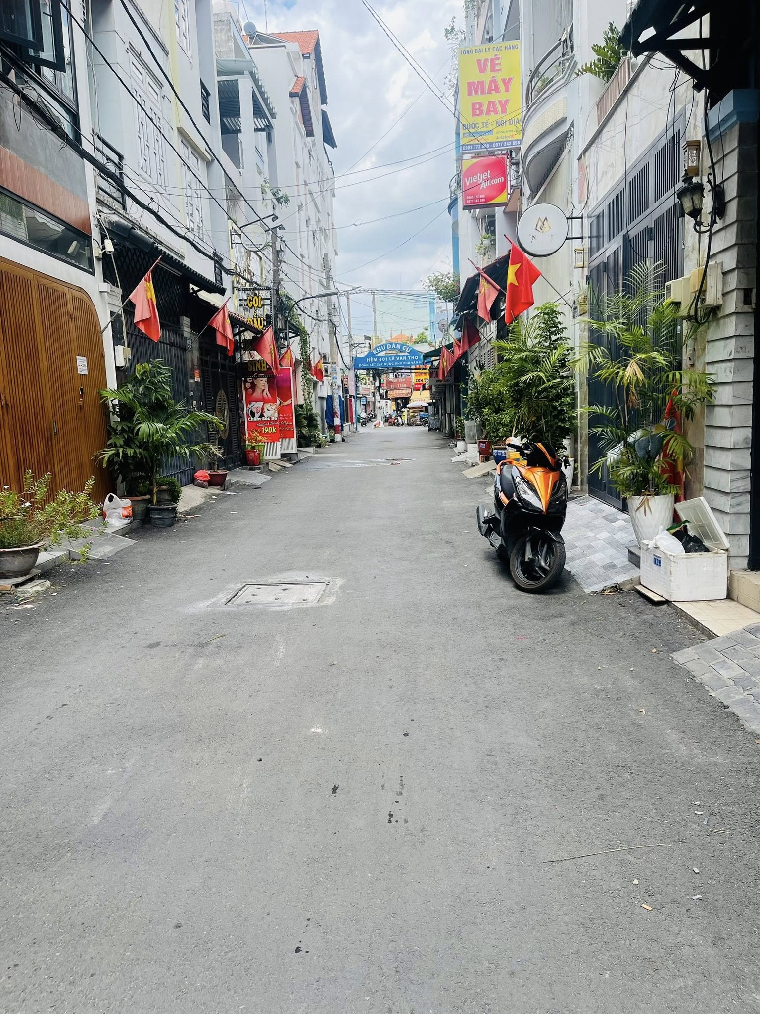 Bán nhà 401/16 Lê Văn Thọ P.9 GV, Dt 4x12m, 1 trệt 3 lầu ST. Giá 7,6 tỷ