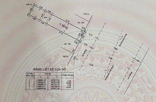 MẶT TIỀN 757 TÂN SƠN – NGAY SÂN BAY – VỊ TRÍ VÀNG HIẾM CÓ _ GIÁ 13 TỶ TL