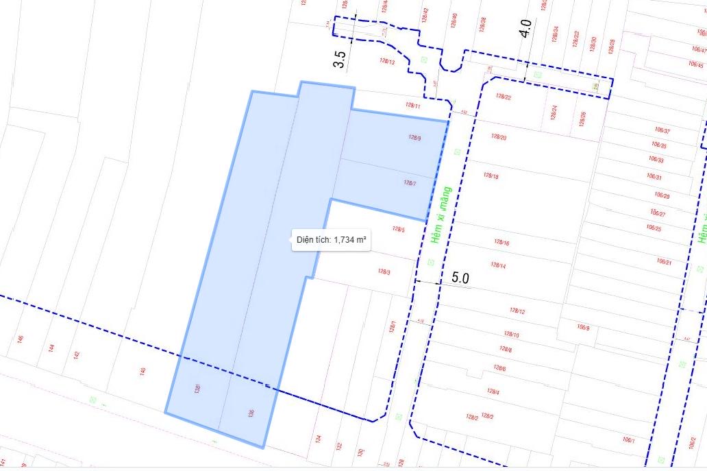 Bán nhà 136 Quang Trung P.10 1.581m2, ĐCT 450 triệu/th giá 219 tỷ TL