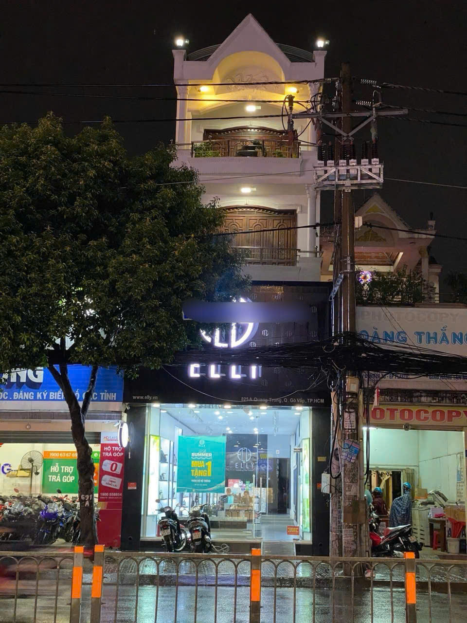 Bán nhà 825 Quang Trung P An Hội Tây,DT 5x27m, 1 trệt 3 lầu. Giá 25 tỷ