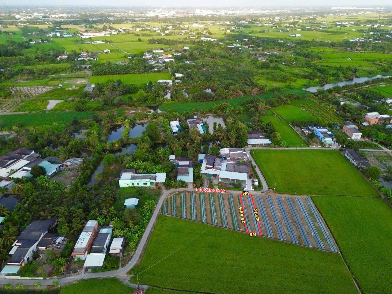 Mặt tiền đường Bùi văn Gà -Thỗ cư - Ấp 3 - xã Quê Mỹ Thạnh - Tân tru Long an Mặt tiền đường Bùi văn Gà -Thỗ cư - Ấp 3 - xã Quê Mỹ Thạnh - Tân tru Long an