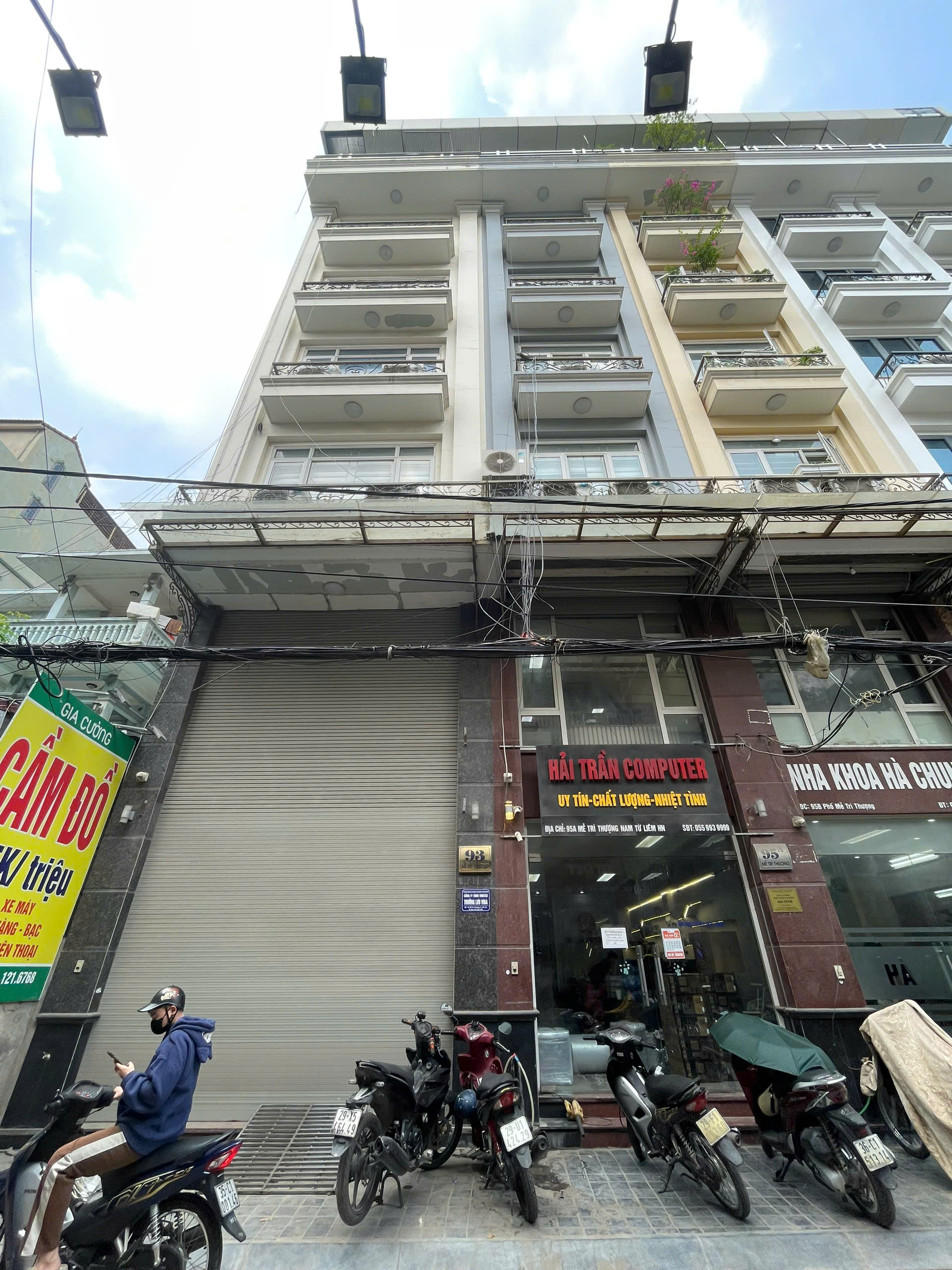 Bán Gấp Tòa VP 7 Tầng Lô Góc MP Mễ Trì Thượng, DT 70m2. Mt 5m. Giá 34 Tỷ