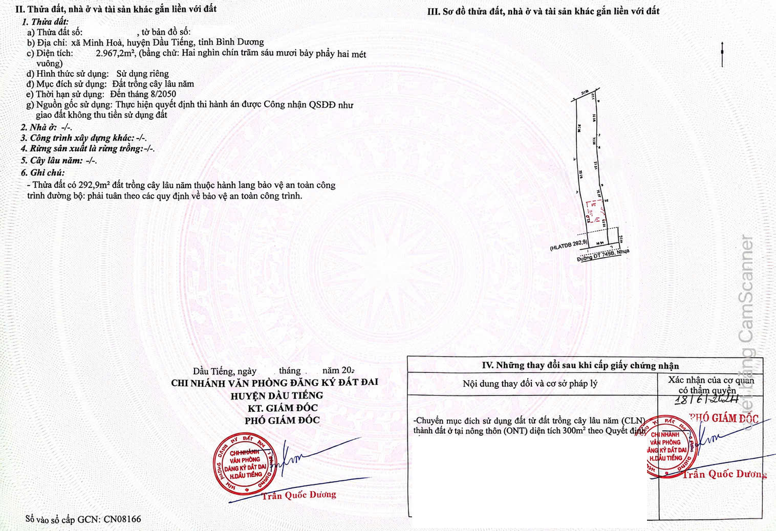 
🔥 ĐẤT NGỘP MẶT TIỀN ĐT 749B – DẦU TIẾNG, BÌNH DƯƠNG 2967m2 chỉ 3.8 tỷ


