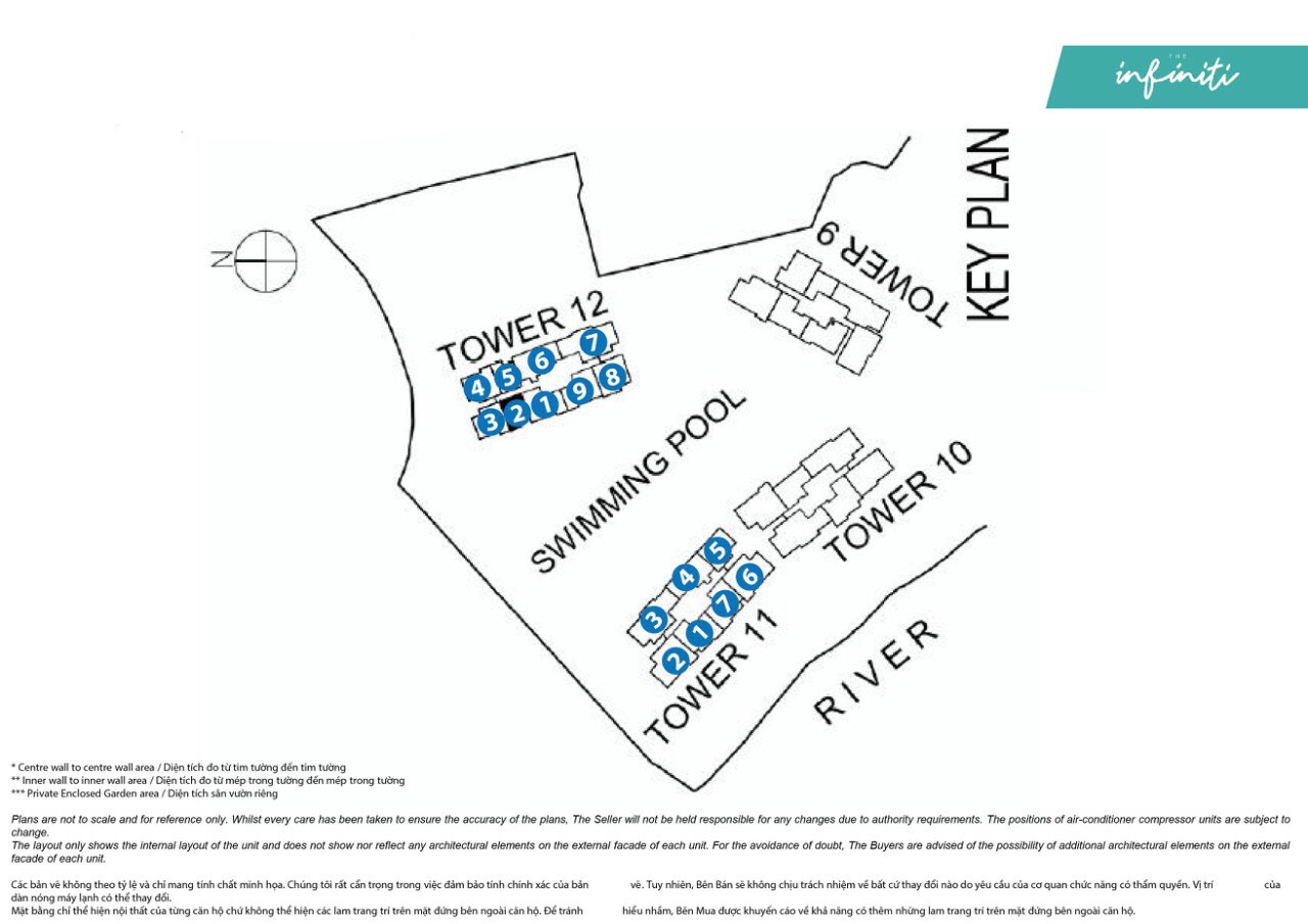 Bán căn hộ Dual Key The Infiniti  140m, 3pn,3wc, giá 70tr/m, cuối năm nhận nhà 