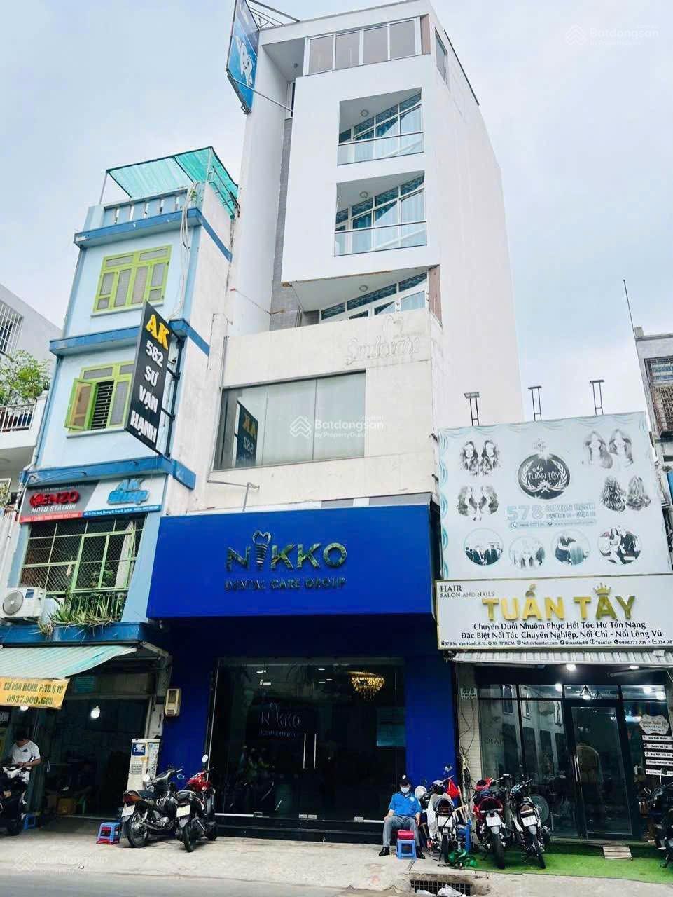 🔥🔥🔥VIP QUẬN 10- Mặt Tiền Sư Vạn Hạnh(Lửng,6Lầu,Có TM)5.3X11m-20.5Tỷ TL.💥