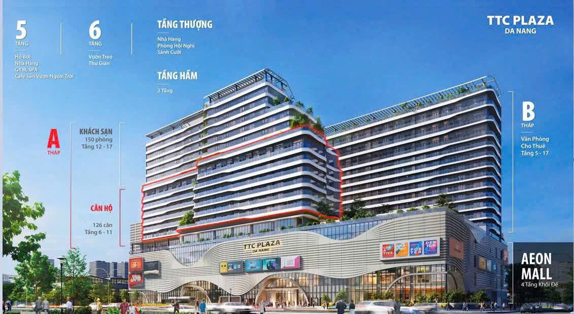 Nhận Booking giữ chỗ căn hộ TTC Plaza chỉ 50 triệu có hoàn, Chiết khấu lên đến 9%