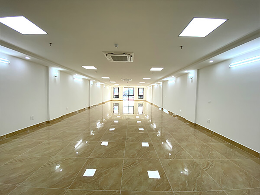 Cho Thuê Tòa Văn Phòng 9 Tầng Xây Mới MP Trung Liệt, Vị Trí Lô Góc,DT 267m2. Giá 290 Tr/th