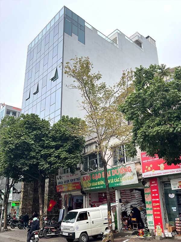 Bán Tòa Văn Phòng 10 Tầng Mặt Phố Vũ Tông Phan.Vị Trí Đắc Địa.DT 241m2.MT 10.5m. Giá 140 TỶ