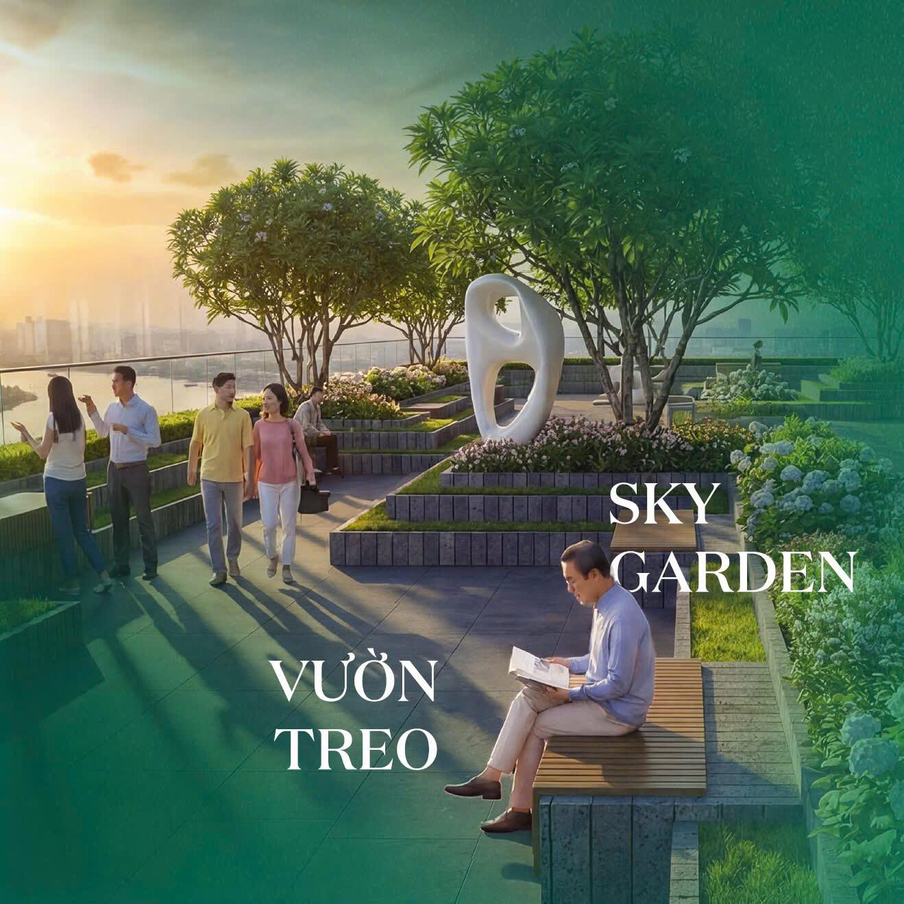 Giữ chỗ “Ốc Đảo Xanh” tòa V8, V9 sunshine sky city với giá từ 98 triệu/m2, hưởng 1% booking sớm