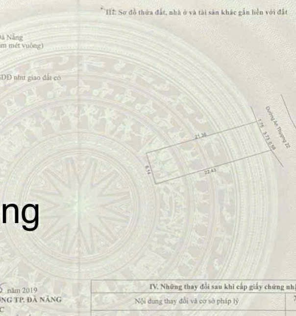 BÁN LÔ ĐẤT ĐẸP XÂY TOÀ CĂN HỘ DIỆN TÍCH 132M2 ZÁ 14TY