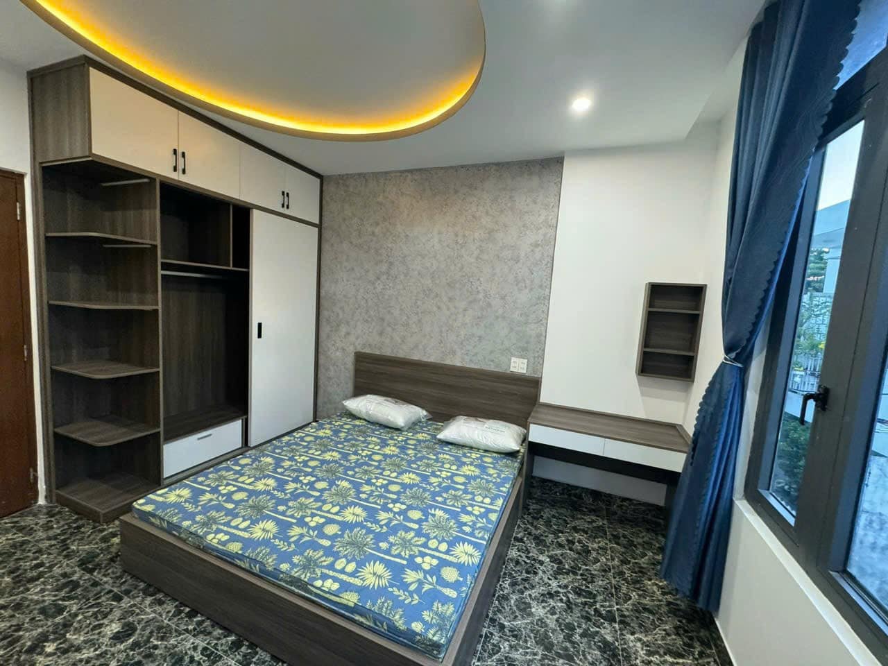 CHO THUÊ NHÀ 3 TẦNG 2PN 18TRIEU KHU NAM VIỆT Á 