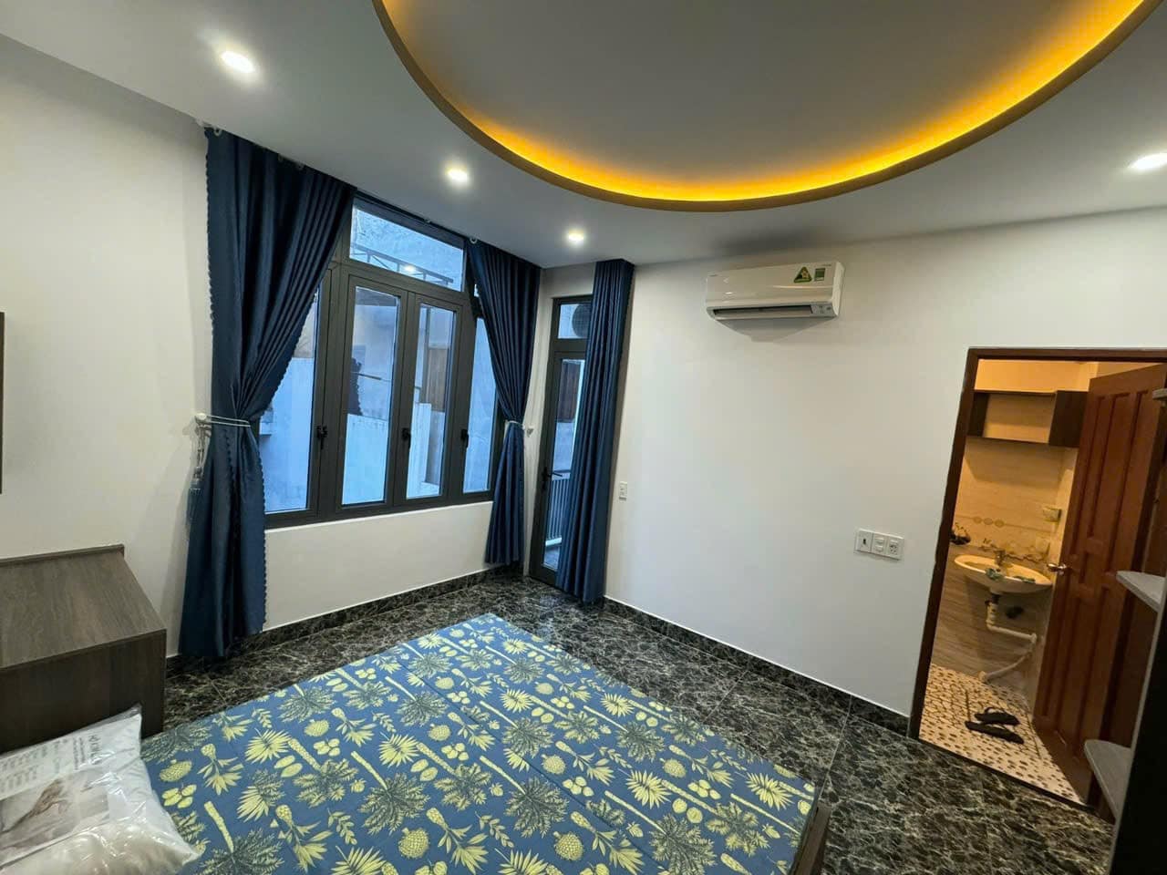 CHO THUÊ NHÀ 3 TẦNG 2PN 18TRIEU KHU NAM VIỆT Á 