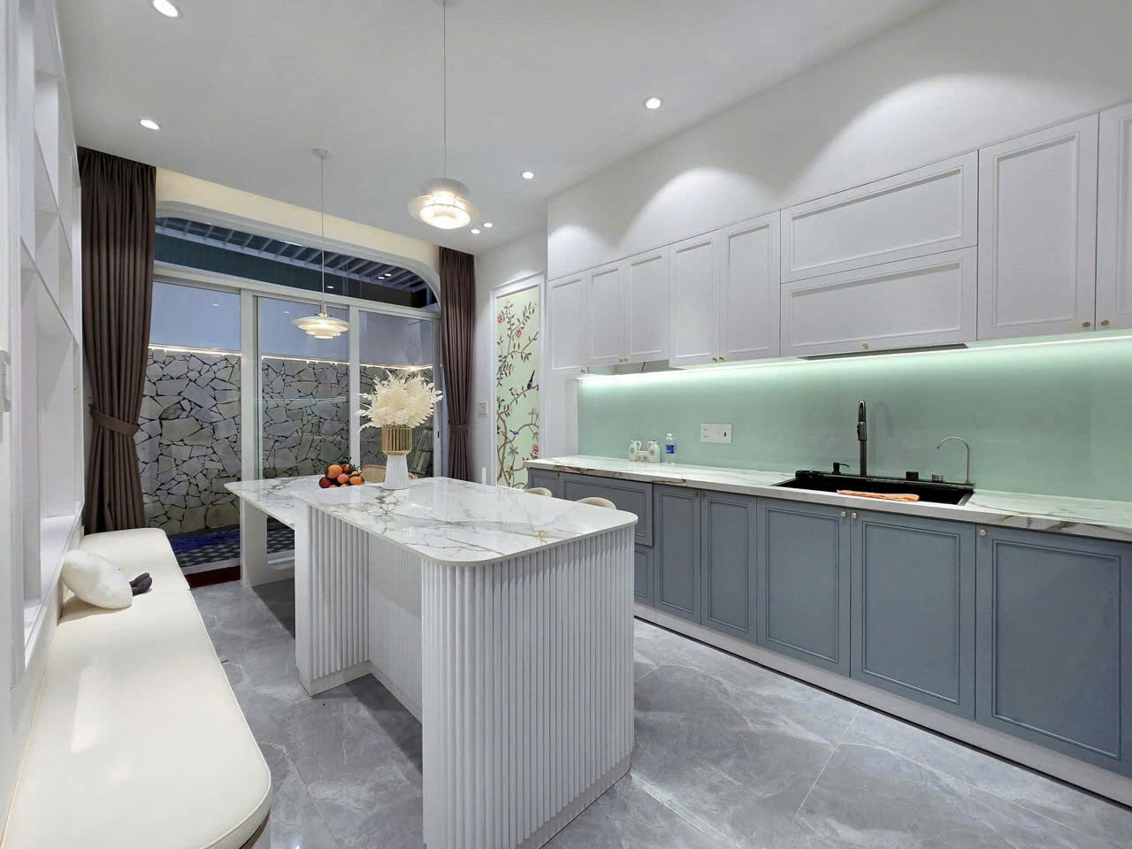 CHO THUÊ NHÀ ĐẸP SÂN VƯỜN KIỆT 3M HẢI PHÒNG CÓ 3PN FULL NỘI THẤT GIÁ 20TRIEU