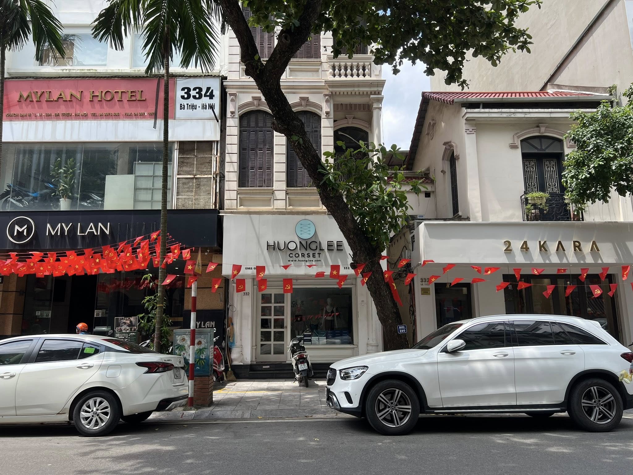 Binhbds cho thuê nhà mặt phố Phùng Hưng 40m2 20 tr/ tháng