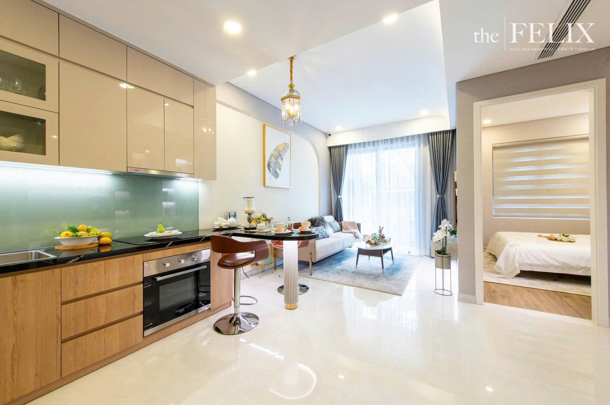 The Felix căn hộ cao cấp Thuận An - Bình Dương chính sách trả góp 3,9Triệu/tháng giá 34Triệu./m2