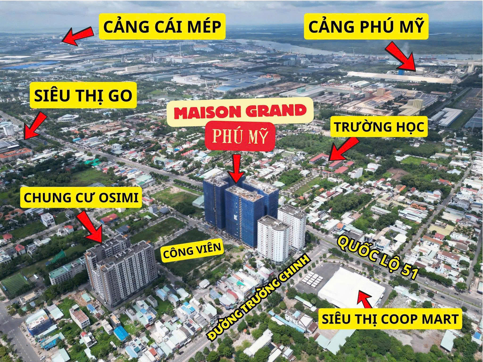 Maison Grand Phú Mỹ Sắp Bàn Giao Nhà 