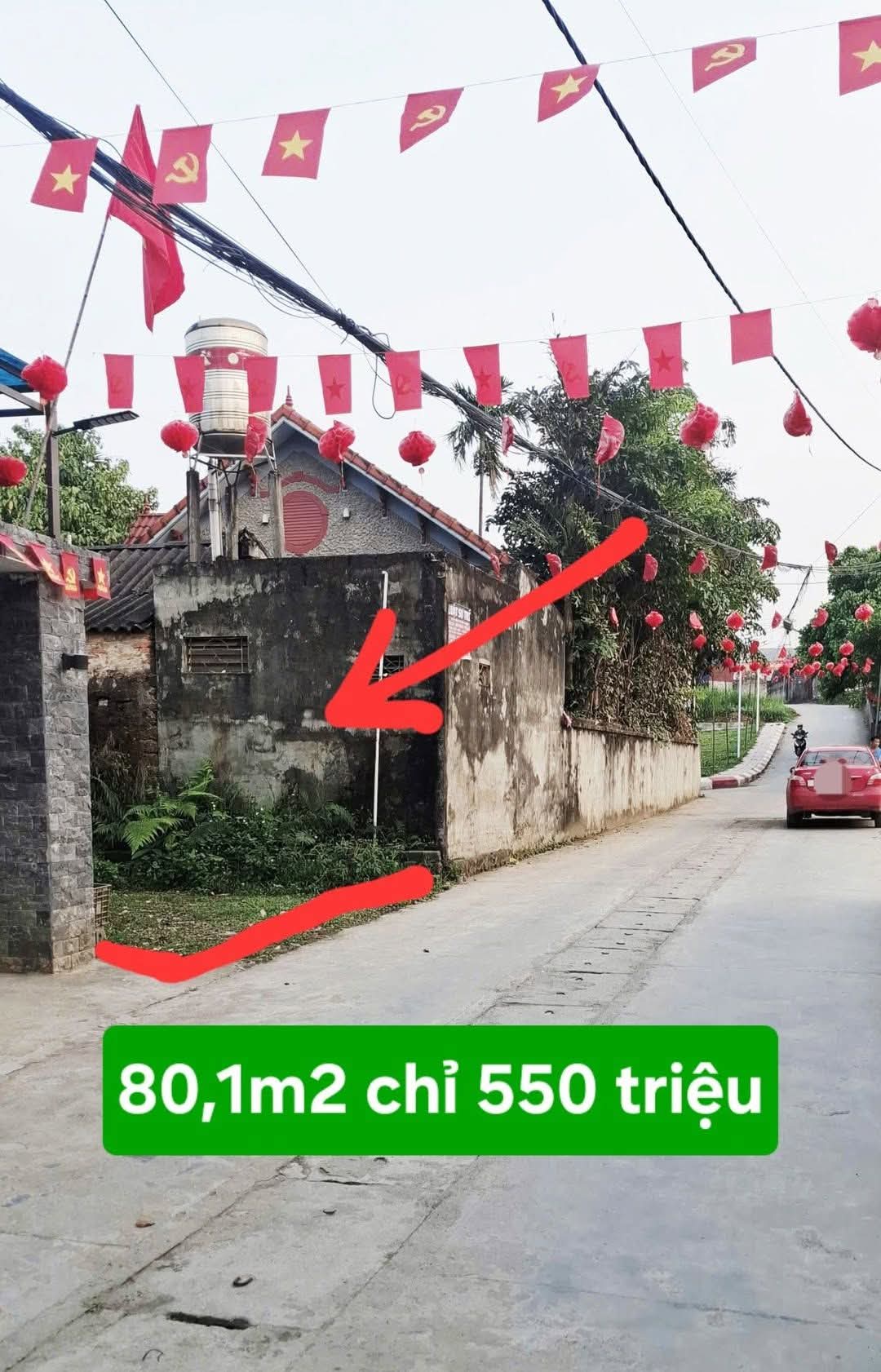 Chính chủ cần bán gấp mảnh đất 80 m2 ở thị trấn Thanh Hà Giá chỉ từ Hơn 550 triệu 