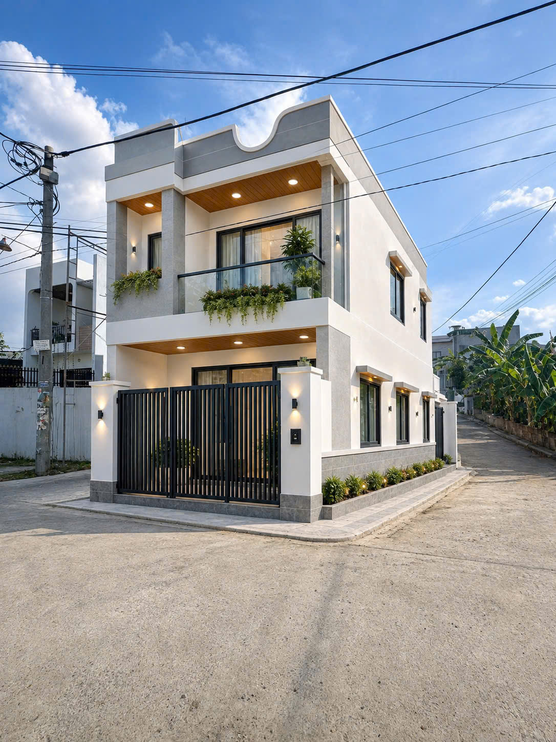 CĂN GÓC 2 MẶT TIỀN - NHÌN TIẾN ĐỘ CHỜ NGÀY BÀN GIAO - 1 SẸC HƯƠNG LỘ 7