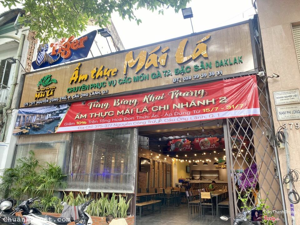 Bán nhanh MT Nguyễn Công trứ q1 dtich 8.7x20m 65 tỷ TL LHE 0971829193