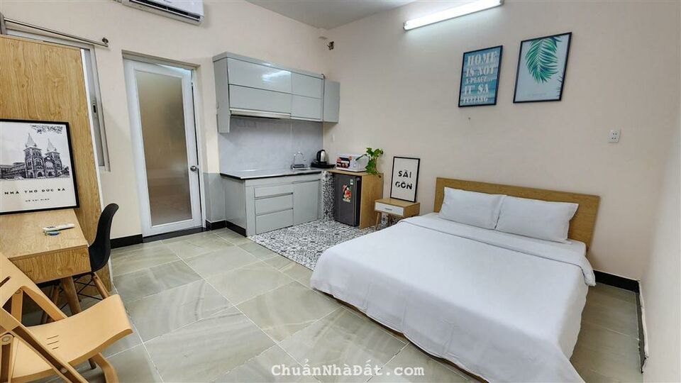 ****CHDV Phạm Viết Chánh full nội thất dọn phòng 2lần/tuần