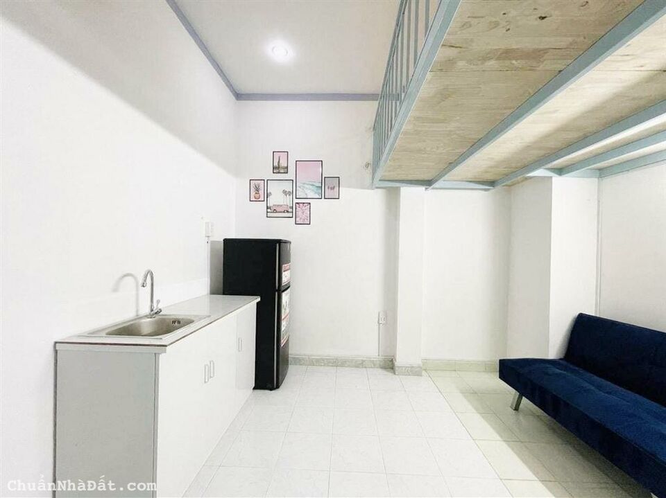 CHDV Hoàng Hoa Thám có gác, nội thất cơ bản