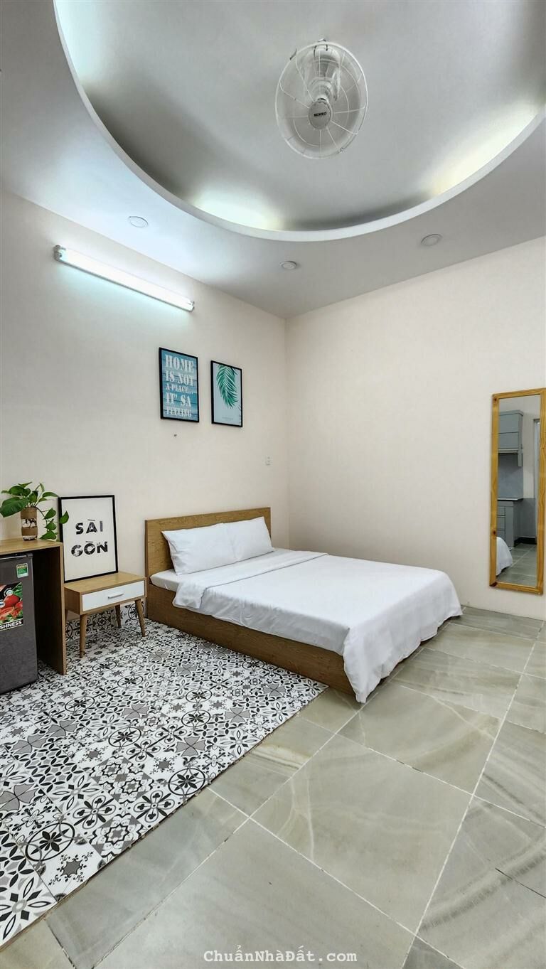 ****CHDV Phạm Viết Chánh full nội thất dọn phòng 2lần/tuần