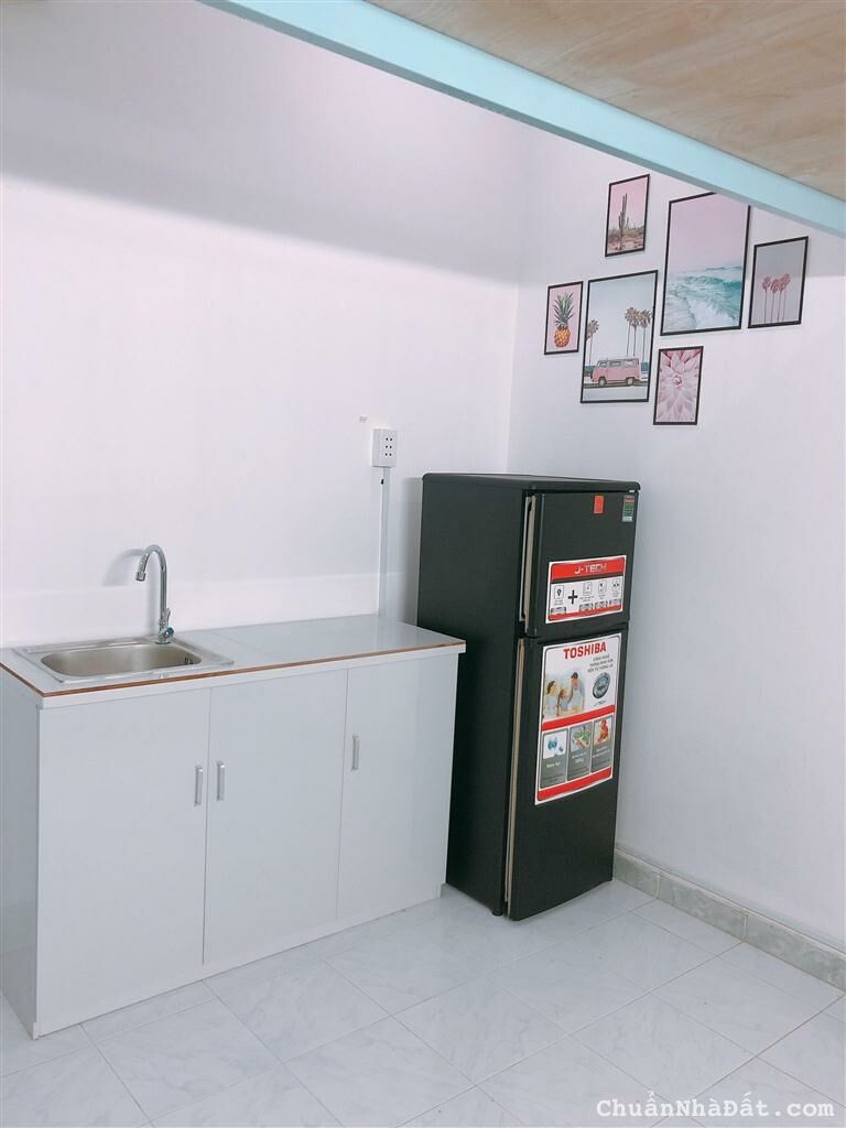 CHDV Hoàng Hoa Thám có gác, nội thất cơ bản